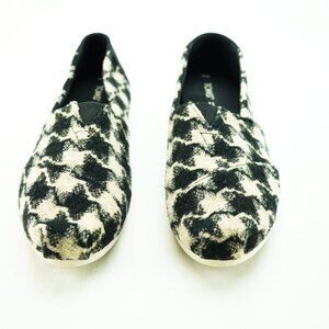 NEW TOMS Houndstooth Wool Slip-On Shoes – Women’s Size 10